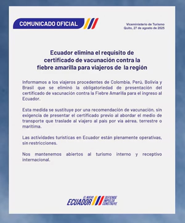 El-Nuevo-Ecuador---Eliminación-vacuna-fiebre-amarilla---tn